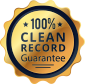 Clean record guarantee