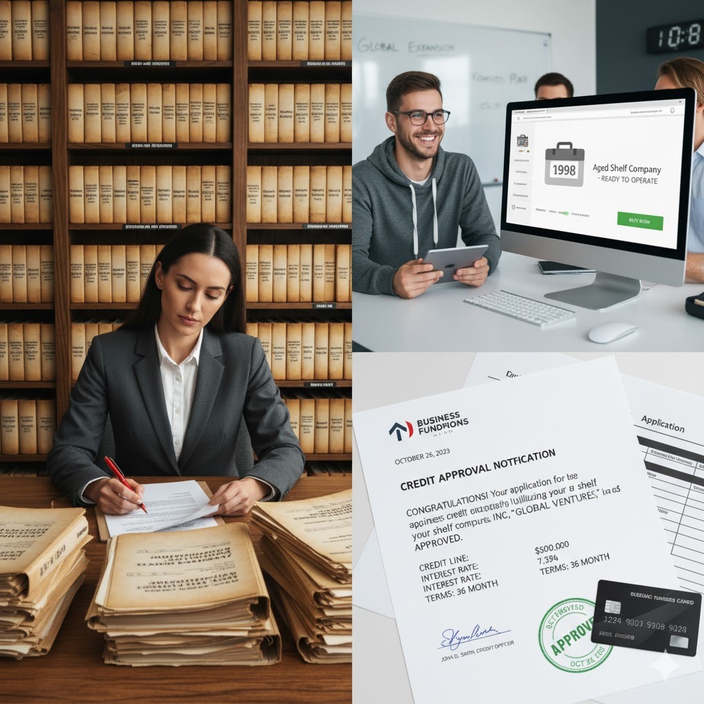 shelf business legal paperwork
