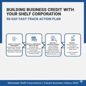 Building business credit with aged shelf corporations timeline 2025